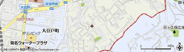 神奈川県横浜市港北区師岡町270周辺の地図