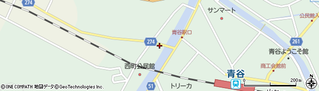 鳥取県鳥取市青谷町青谷4311周辺の地図