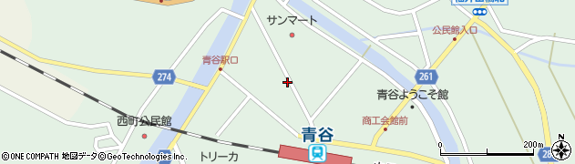 桂時計店周辺の地図