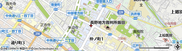 美芳屋酒店周辺の地図