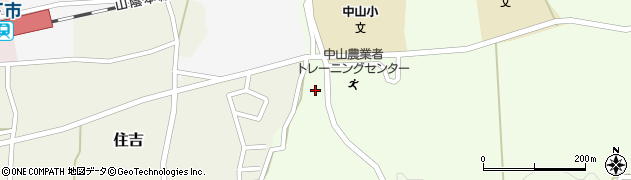 鳥取県西伯郡大山町下甲1037周辺の地図