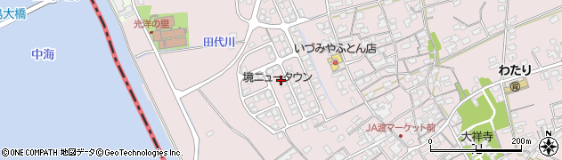 鳥取県境港市渡町3720周辺の地図