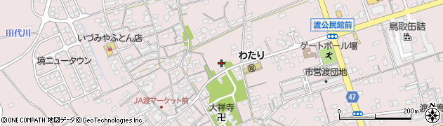 鳥取県境港市渡町2065周辺の地図