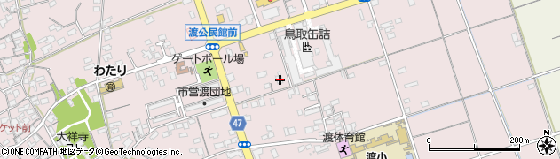 鳥取県境港市渡町1453周辺の地図