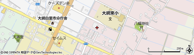 千葉県大網白里市富田24周辺の地図