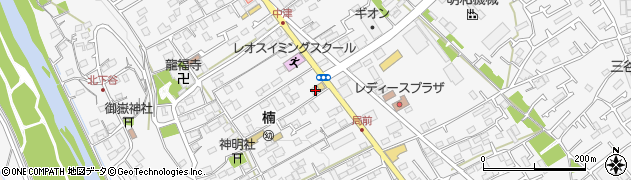 神奈川県愛甲郡愛川町中津332周辺の地図