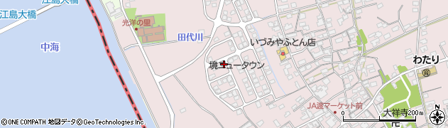 鳥取県境港市渡町3740周辺の地図