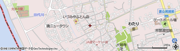 鳥取県境港市渡町2245周辺の地図