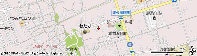 鳥取県境港市渡町1351周辺の地図