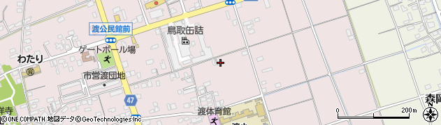 鳥取県境港市渡町1522周辺の地図