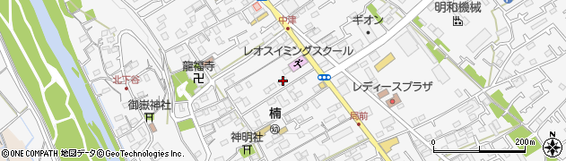 神奈川県愛甲郡愛川町中津376周辺の地図