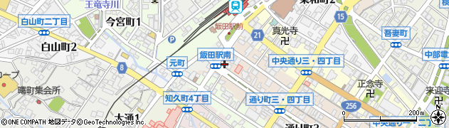 株式会社河合楽器製作所　飯田店周辺の地図