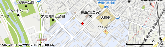 太尾町公園周辺の地図