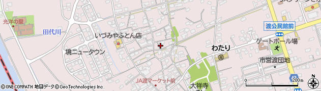 鳥取県境港市渡町2190周辺の地図