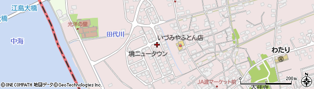 鳥取県境港市渡町3696周辺の地図