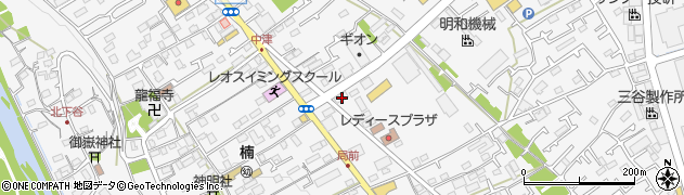神奈川県愛甲郡愛川町中津300周辺の地図