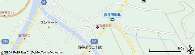 鳥取県鳥取市青谷町青谷447周辺の地図