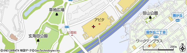 ヴィレッジヴァンガード・アピタ長津田店周辺の地図