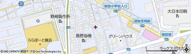 神奈川県横浜市都筑区池辺町3857周辺の地図