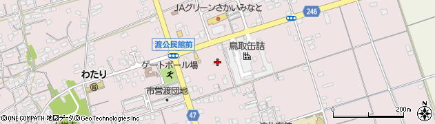 鳥取県境港市渡町1456周辺の地図