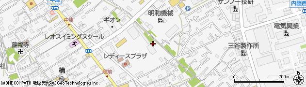 神奈川県愛甲郡愛川町中津268周辺の地図