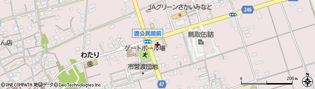 鳥取県境港市渡町1442周辺の地図