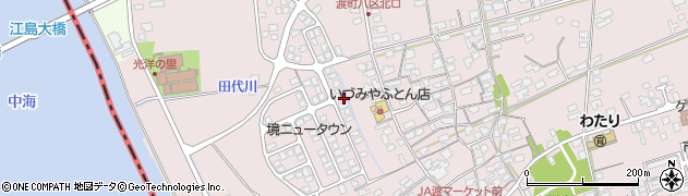 鳥取県境港市渡町3651周辺の地図