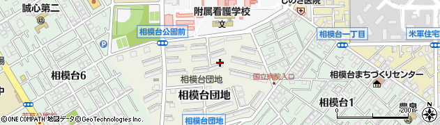 神奈川県相模原市南区相模台団地3周辺の地図