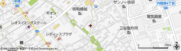 神奈川県愛甲郡愛川町中津1118周辺の地図