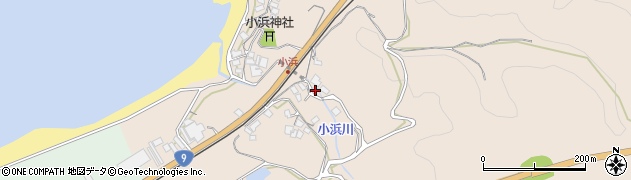 鳥取県東伯郡湯梨浜町小浜801周辺の地図