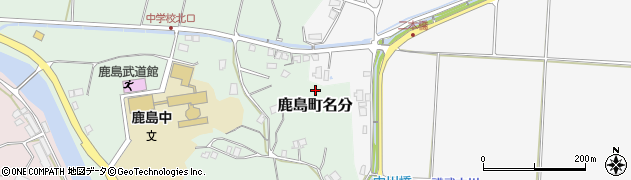 島根県松江市鹿島町名分周辺の地図