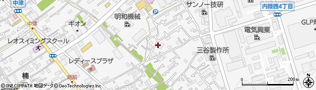 神奈川県愛甲郡愛川町中津1115周辺の地図