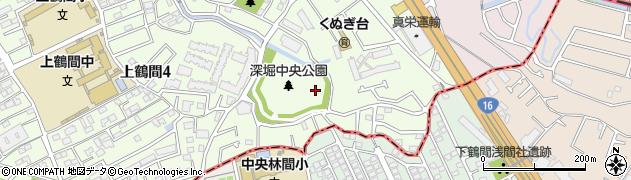 神奈川県相模原市南区上鶴間3丁目21周辺の地図