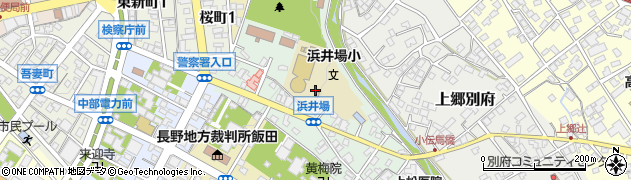 長野県飯田市小伝馬町周辺の地図