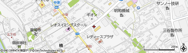 神奈川県愛甲郡愛川町中津256周辺の地図