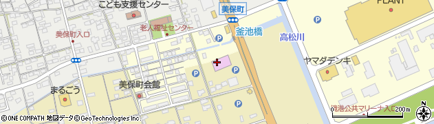 ダイナム鳥取境港店周辺の地図