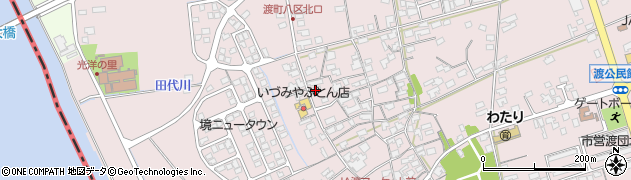 鳥取県境港市渡町2261周辺の地図