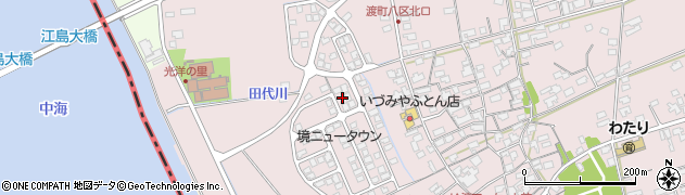 鳥取県境港市渡町3672周辺の地図