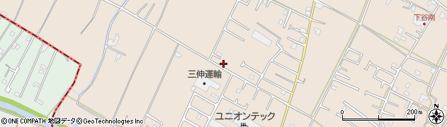 千葉県東金市上谷3420周辺の地図
