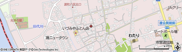 鳥取県境港市渡町2258周辺の地図