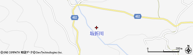 坂折川周辺の地図