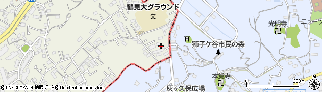 神奈川県横浜市港北区師岡町34周辺の地図