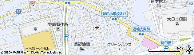 神奈川県横浜市都筑区池辺町3860周辺の地図