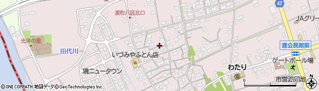 鳥取県境港市渡町2264周辺の地図