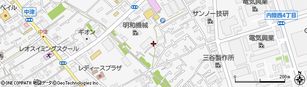 神奈川県愛甲郡愛川町中津1125周辺の地図