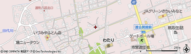 鳥取県境港市渡町2111周辺の地図