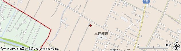 千葉県東金市上谷3362周辺の地図