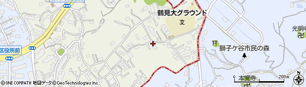 神奈川県横浜市港北区師岡町133周辺の地図