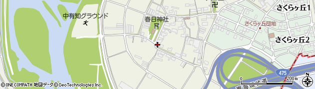 岐阜県美濃市生櫛280周辺の地図