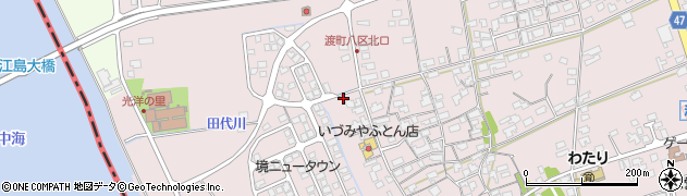 鳥取県境港市渡町2537周辺の地図